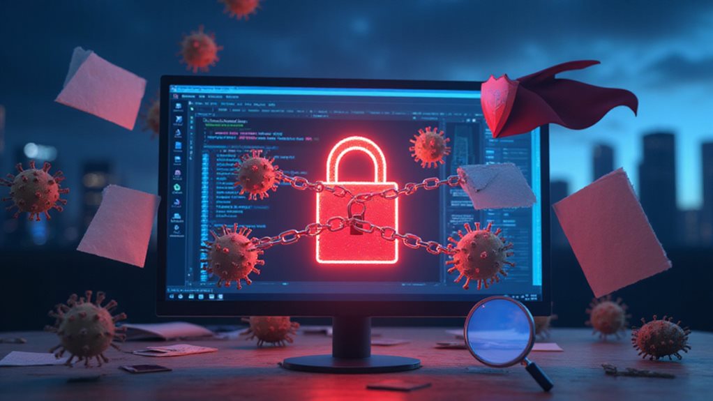 files encrypted by ransomware